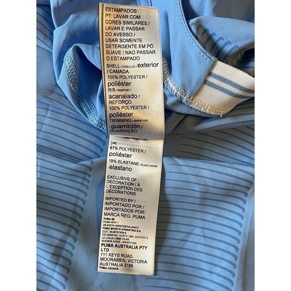 Men's 3XL NWOT Manchester City Kevin De Bruyne #17 Puma 2023/24 Home Jersey Blue - Picture 8 of 10